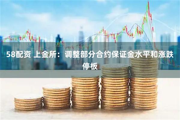 58配资 上金所：调整部分合约保证金水平和涨跌停板